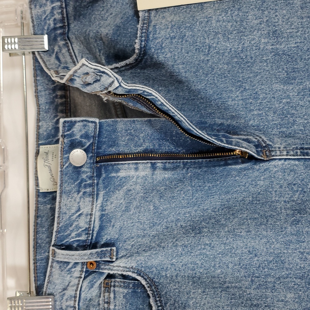 Universal Thread Woman's Medium Wash Denim Maxi Skirt ~ Blue - Picture 12 of 13